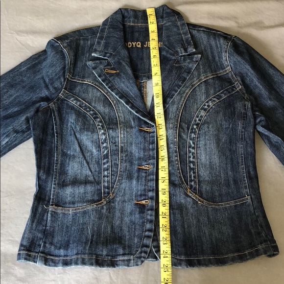 VINTAGE Y2K ODYQ JEANS JEAN JACKET - Picture 8 of 8